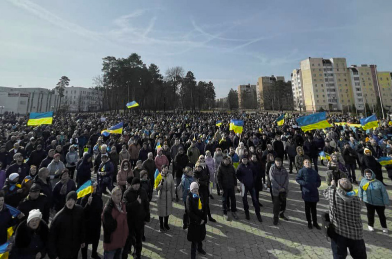 Ucraina: un rapporto documenta 235 azioni di resistenza nonviolenta