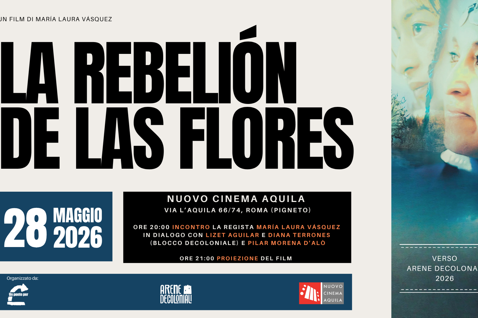 28.05.2026 | Proiezione La Rebelión de las flores